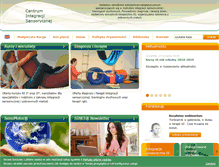 Tablet Screenshot of integracjasensoryczna.com.pl